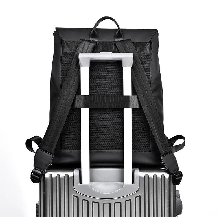 Mochila para ordenador portátil de 17,3 pulgadas, gran capacidad, correa ajustable para el hombro, viajes de negocios, bolso para ir al trabajo escolar, mochila suave