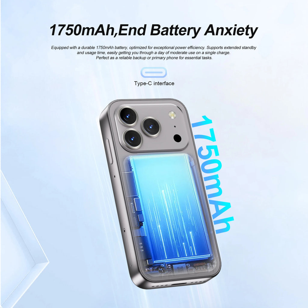 Mini Smartphone SERVO 17 PRO MAX con Pantalla Completa de 3.75'', 3G WCDMA, Doble SIM, GPS, Desbloqueo Facial, Android, Teléfono Móvil Inteligente Pequeño
