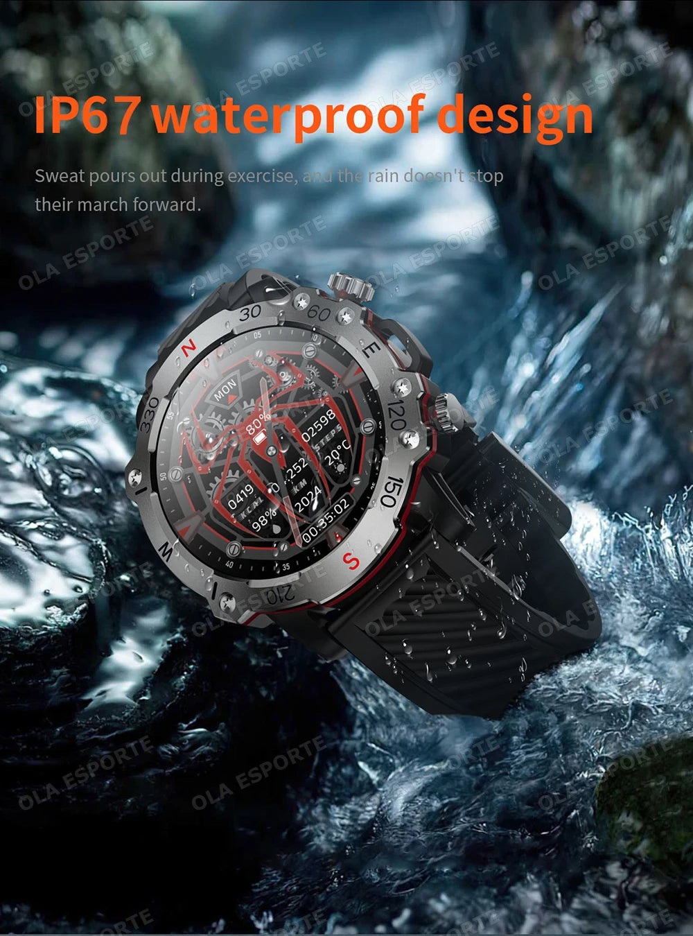 Reloj Inteligente GPS Doble Banda GNSS Militar