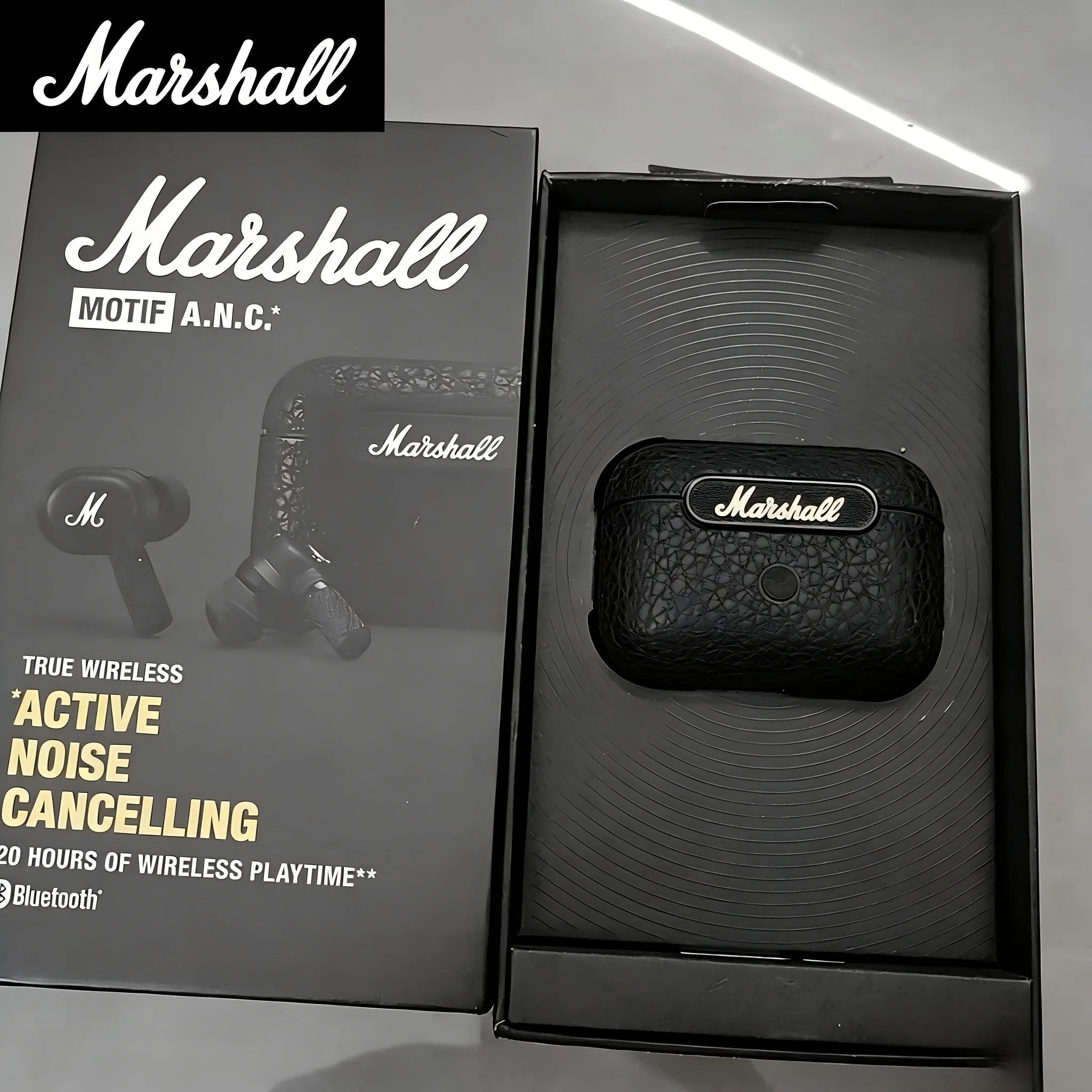 Auriculares Marshall MOTIF ANC Inalámbricos Cancelación de Ruido