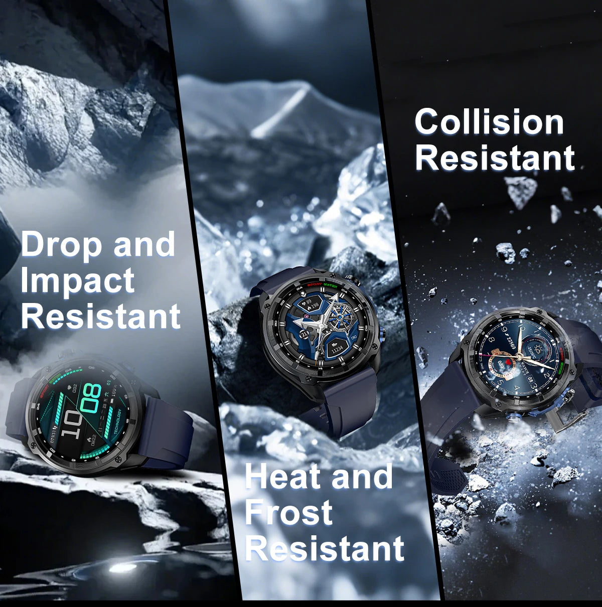 T-Rex3 Reloj Inteligente Militar GPS 10ATM