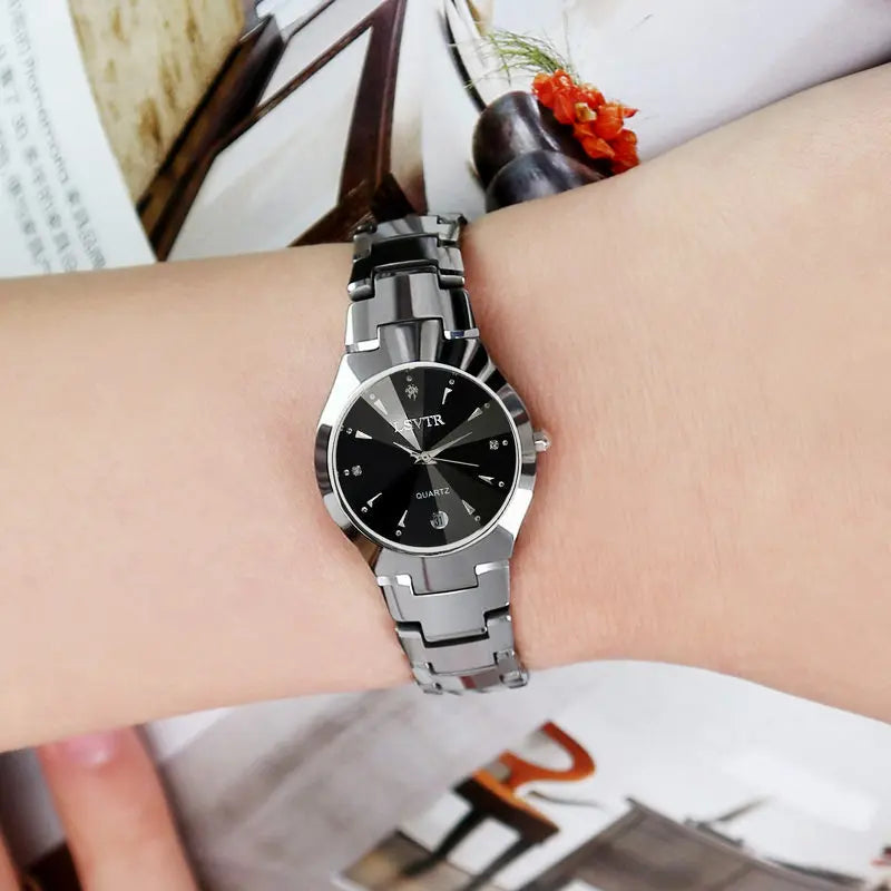 YIKAZE Reloj de Cuarzo de Lujo para Parejas