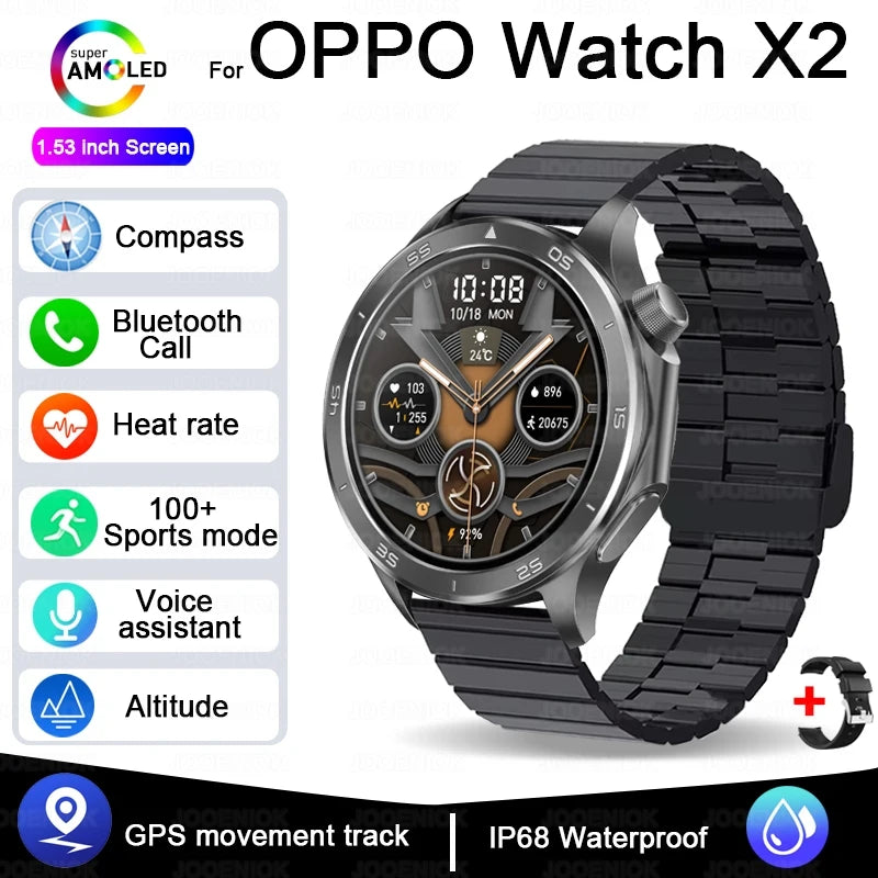 OPPO X2 Reloj Inteligente GPS IP68 Bluetooth