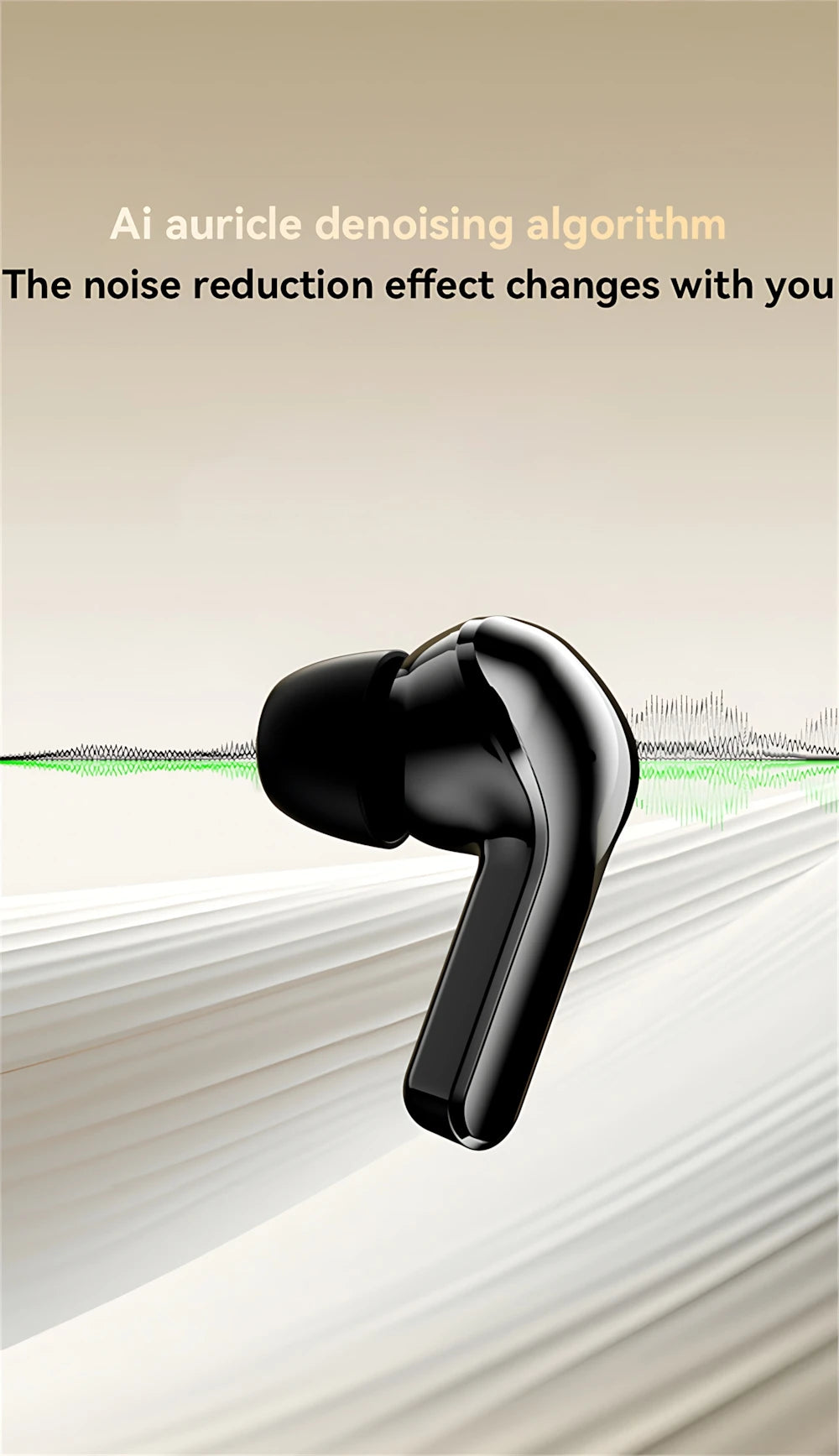 Auriculares Bluetooth Intrauditivos con Pantalla Digital LED Táctil, Larga Duración de Batería, Auriculares Deportivos, Llamadas HD, 0 Retraso, Auriculares Inalámbricos TWS
