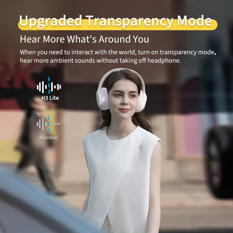 QCY H3 Lite Auriculares ANC Bluetooth 5.3 60H