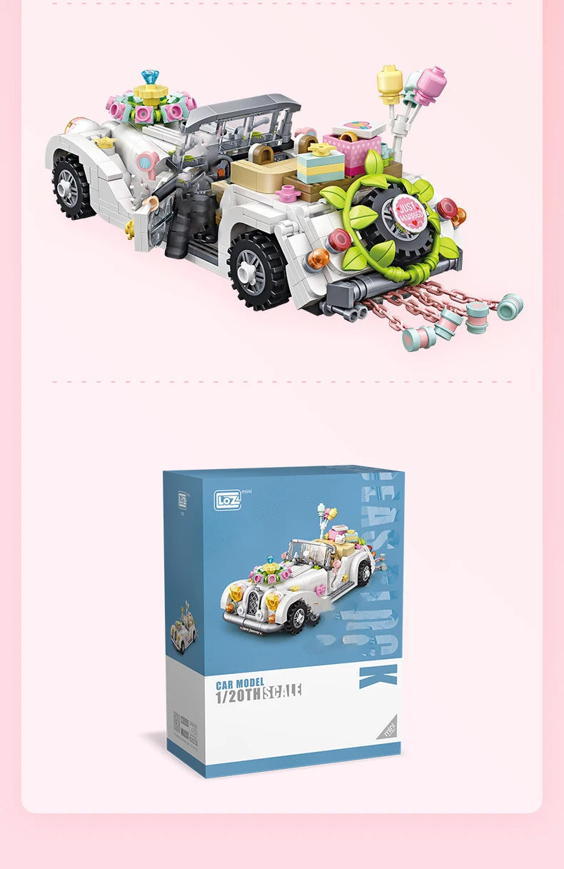 Bloques de Construcción LOZ-1117, Motocicleta Eléctrica Urbana, Modelo MOC para Armar, Decoración de Escritorio, Regalo Coleccionable para Adultos, Cumpleaños, Festividades