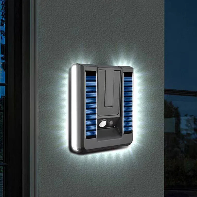 Lámpara Solar de Jardín LED con Sensor de Movimiento