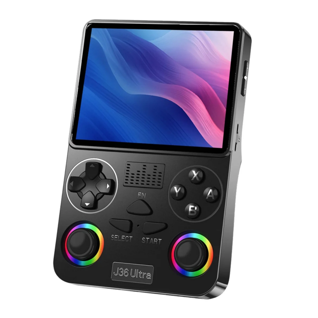 Consola de Juegos Retro J36, 64G, 20000 Juegos, Pantalla 3.5 Pulgadas