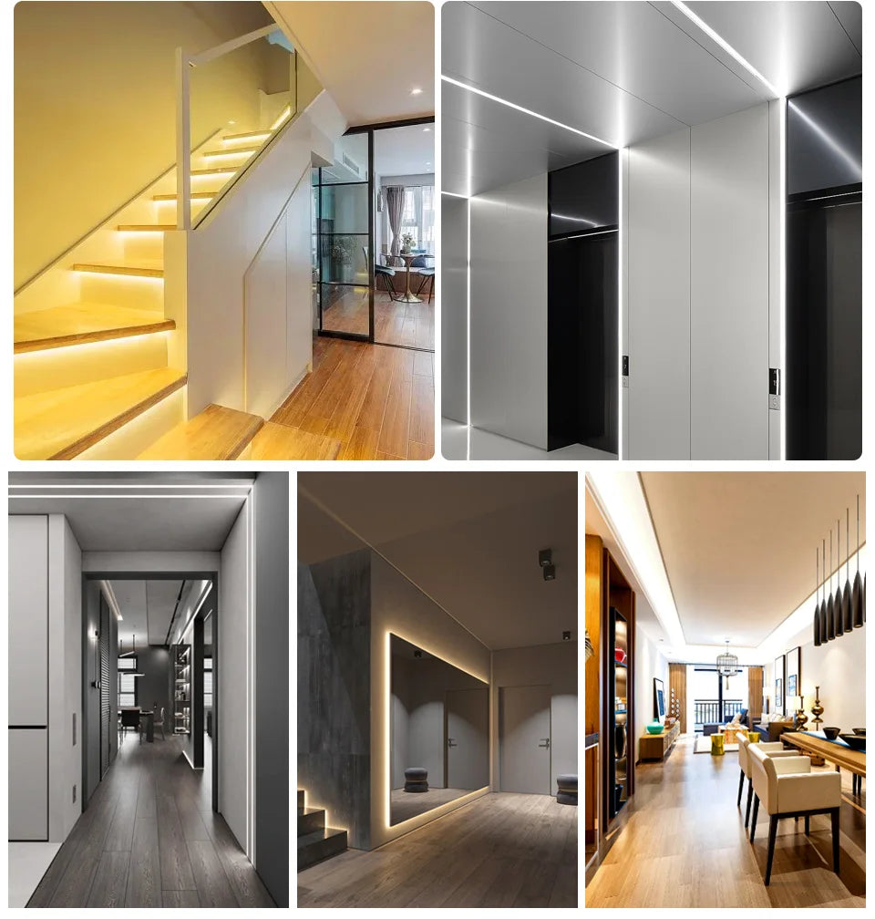 Tira LED COB Flexible de Alta Densidad para Decoración