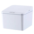 Papelera automática de escritorio con sensor por inducción, recargable USB, 4 L