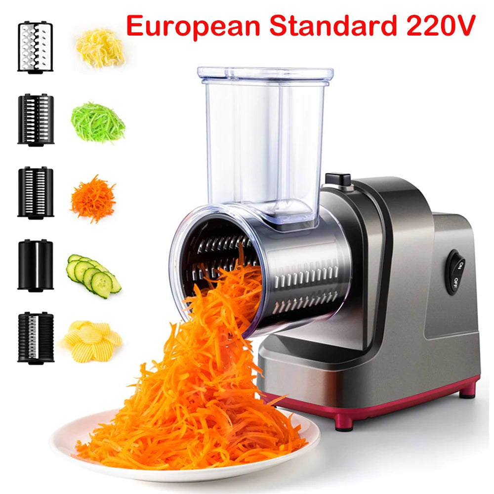 Rebanadora Eléctrica 5en1 para Verduras 250W