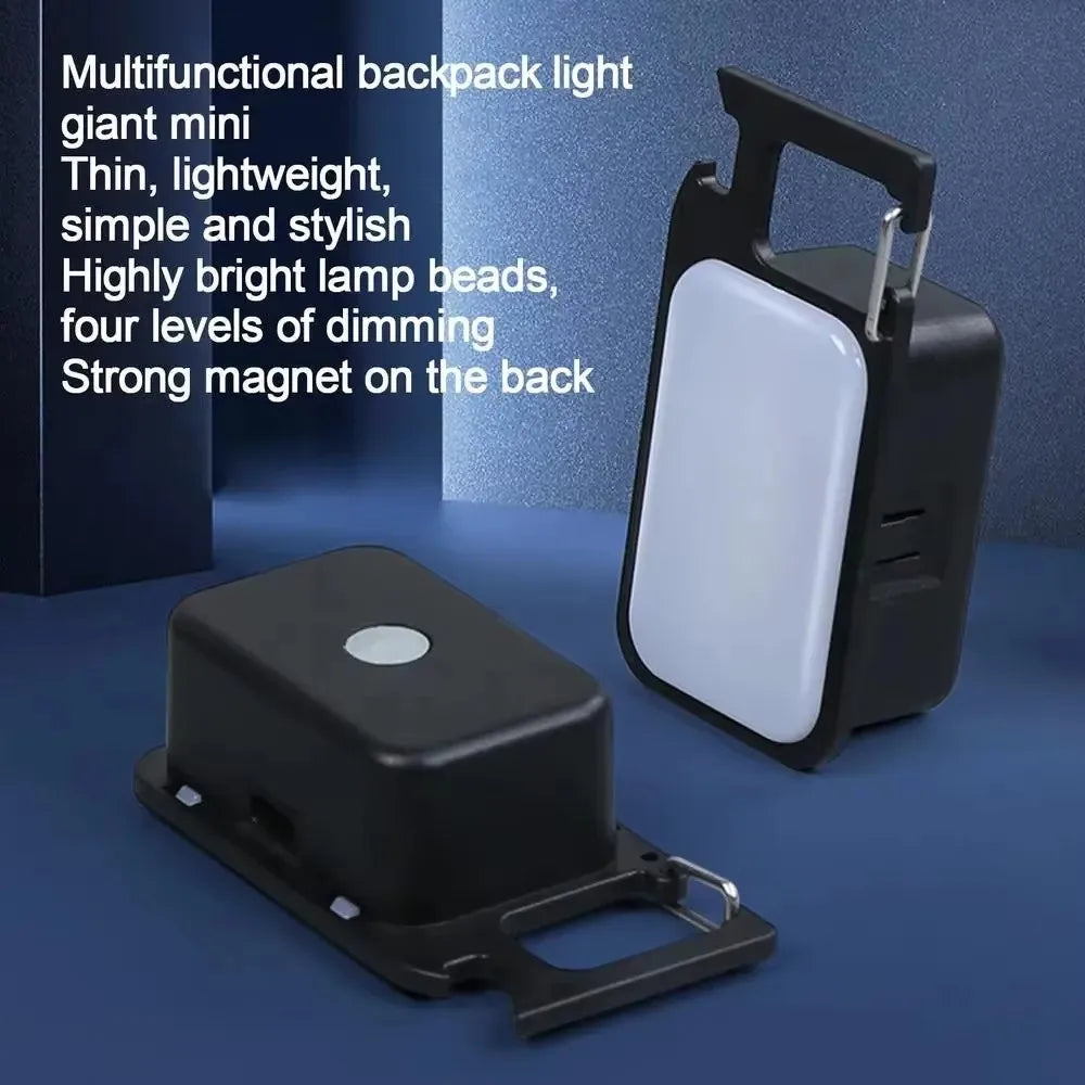 Mini Mochila Linterna LED para Camping y Senderismo