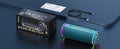 Altavoz Bluetooth portátil MLOVE: potente sonido dual, iluminación RGB colorida, totalmente impermeable (IPX7), compatible con TWS