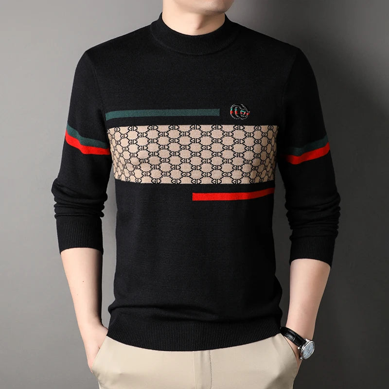 Suéter de Punto para Hombre | Cuello Redondo | Estilo Coreano