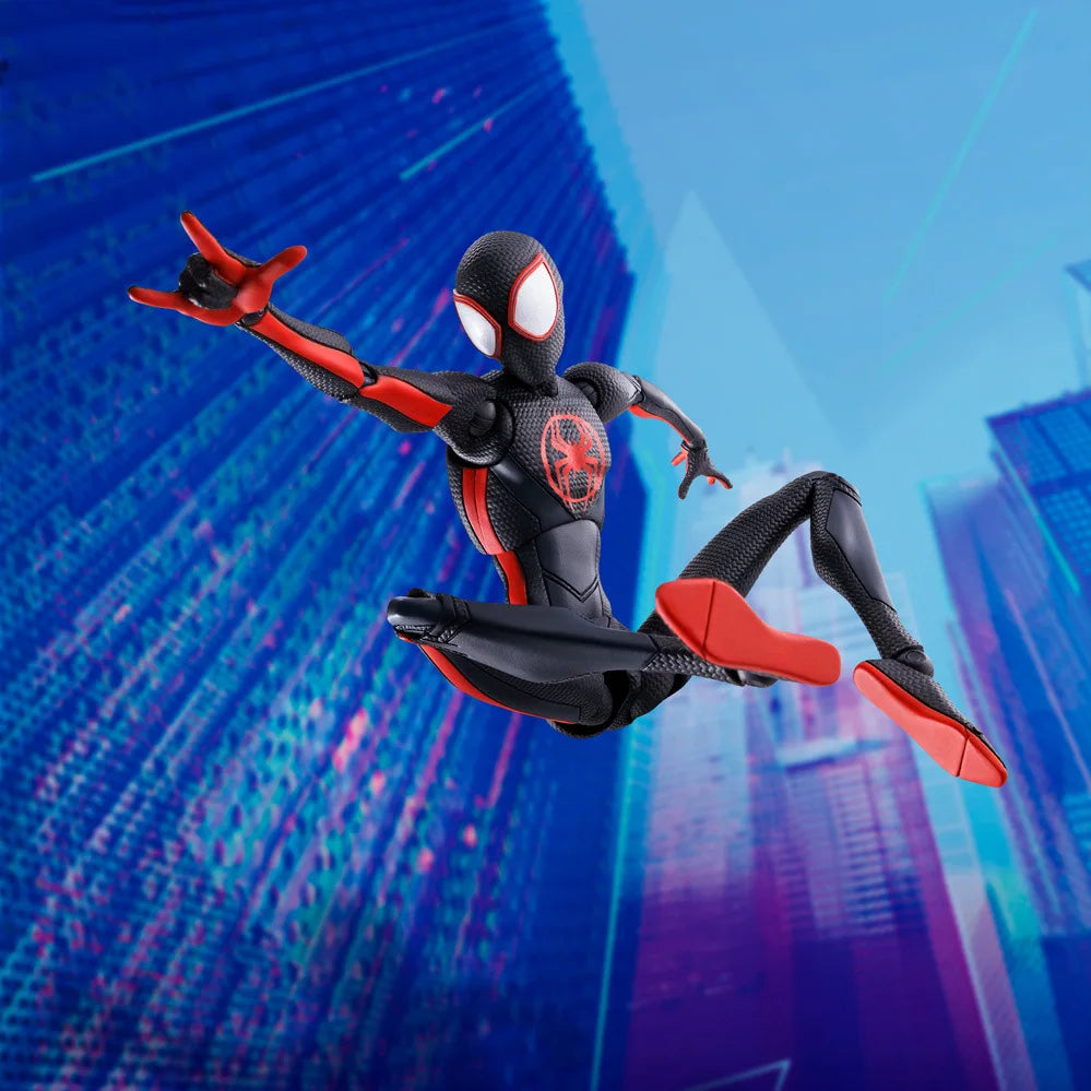 Figuras de Acción de 15 cm SHF Spider-Man Figuarts Miles Morales Gwen, Figura de Spider-Woman, Figura de Spiderman, Muñeco de PVC, Regalo