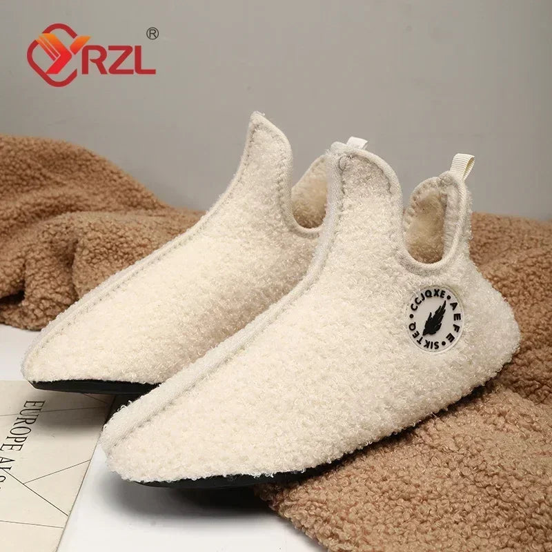 Zapatillas de Algodón para Hombre YRZL - Cálidas Interior Invierno