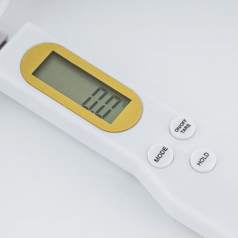 Cuchara de pesaje, báscula, herramienta de cocina casera, medición electrónica de café, alimentos, harina en polvo, hornear, medición Digital LCD ajustable