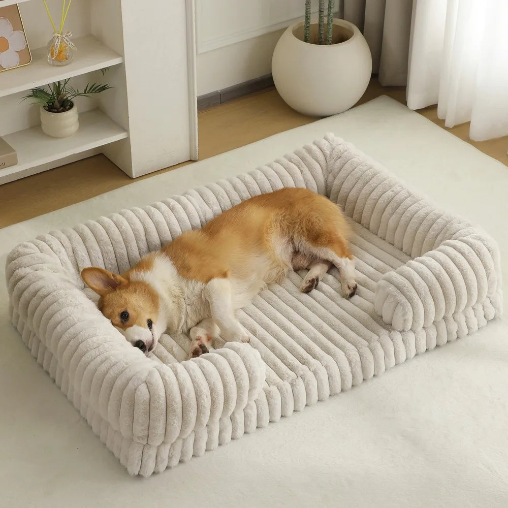 Cama Nido de Invierno para Mascotas — Suave y Cálida