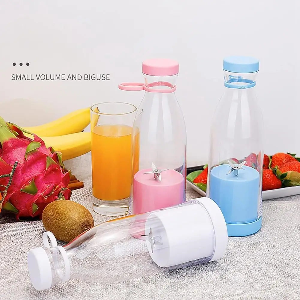 Licuadora Portátil 420ml con 6 Cuchillas para Batidos