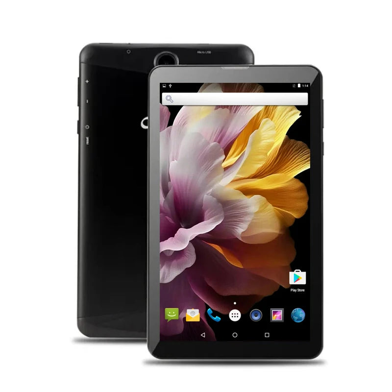 Tablet LF705 3G con Llamadas Telefónicas, Pantalla de 7 Pulgadas, Android 6.0, MTK8735 Quad-Core, 2GB de RAM, 16GB de ROM, Doble SIM, Red 3G