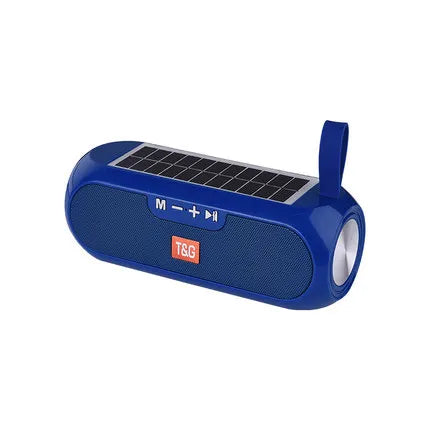Parlante Bluetooth Portátil Solar con Radio FM – T&G TG182