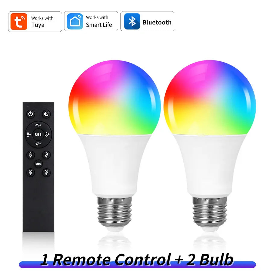 Bombillas LED Inteligentes Tuya Bluetooth E27