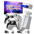 Consola de Juegos M15 4K TV, Control Inalámbrico, 64GB con 20,000 Juegos Integrados, Máquina de Juegos Retro Portátil