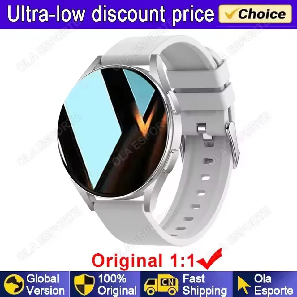 SmartWatch 2025 Bluetooth con llamadas y monitor cardíaco