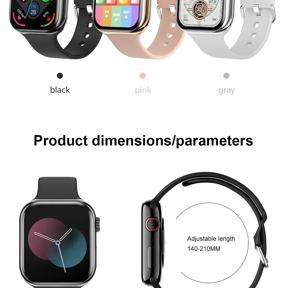 Reloj Inteligente para Mujer con Llamadas y Pantalla HD