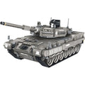 Bloques técnicos de 1818 piezas RC Leopard 2A6, tanque de batalla principal, bloques de construcción militares, regalos de cumpleaños para niños, coches de juguete con Control remoto