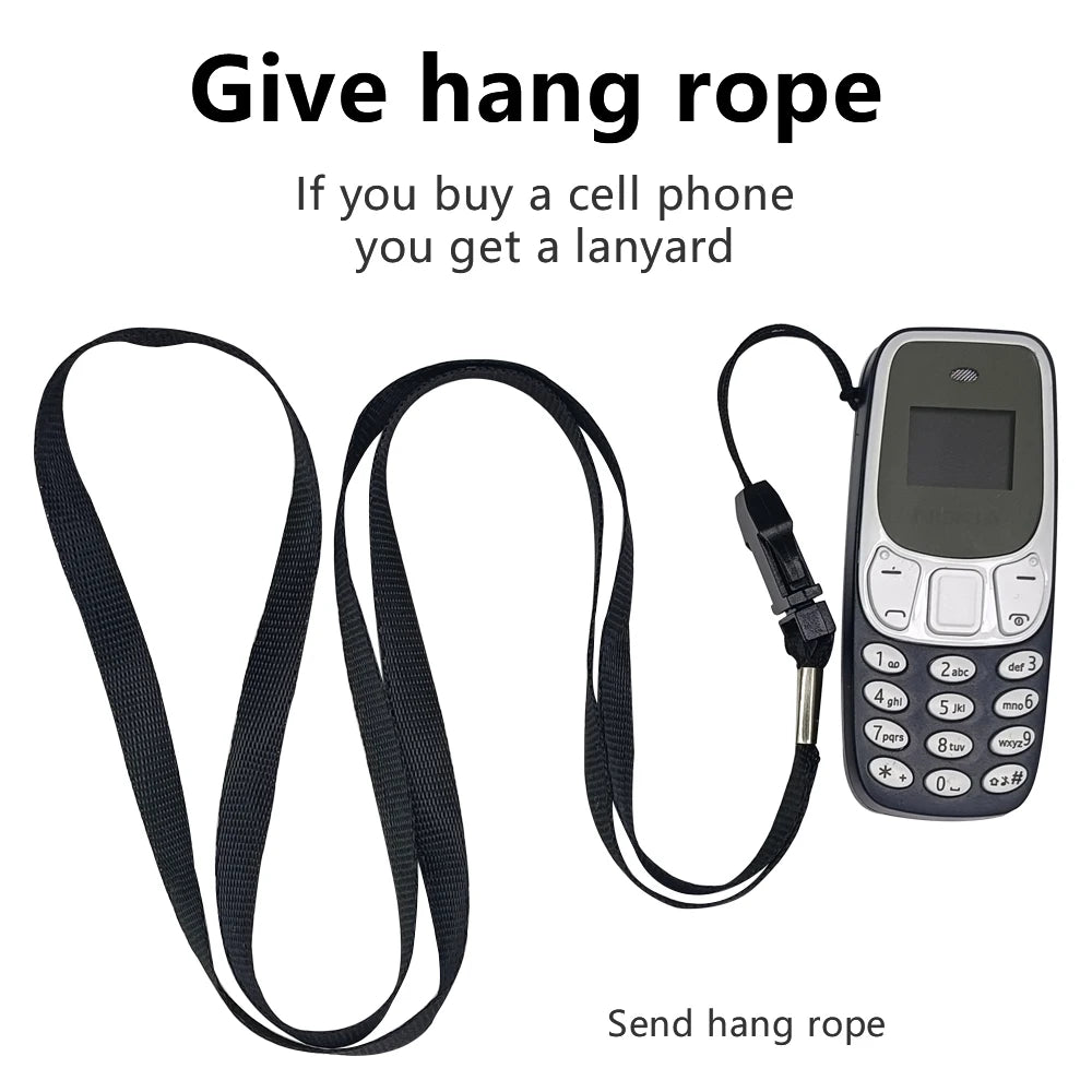 Mini teléfono móvil BM10, 2 tarjetas SIM, auricular Bluetooth, cambiador de voz, grabación de voz de baja radiación, teléfono móvil pequeño multilingüe