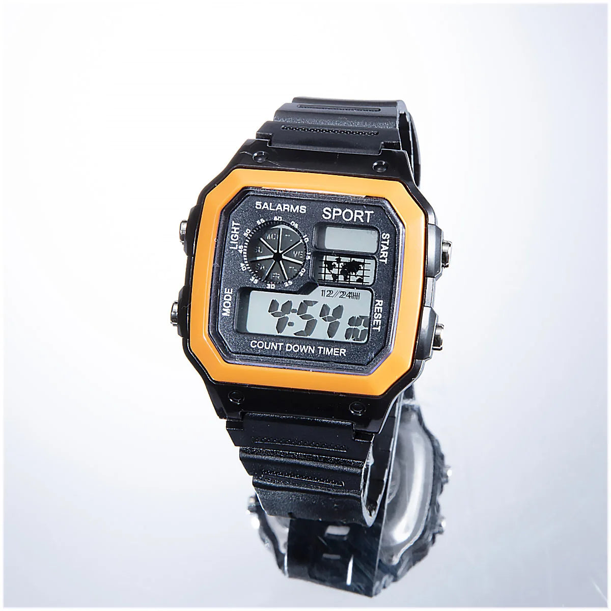 Reloj Deportivo Digital LED YIKAZE para Hombre