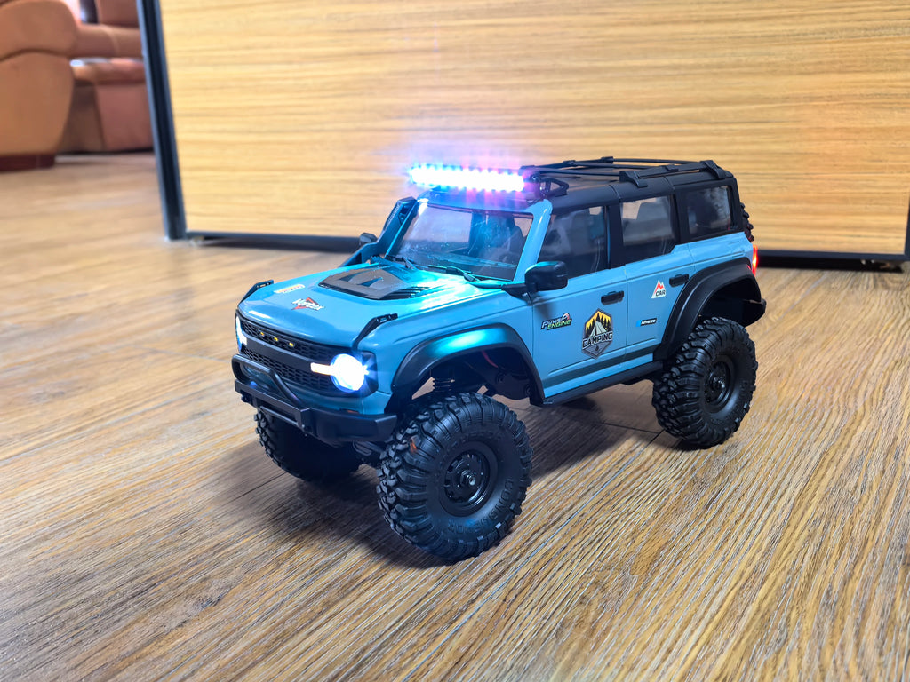 Coche RC 1:16 Monster Truck 4WD, Todoterreno Eléctrico, Regalos para Niños