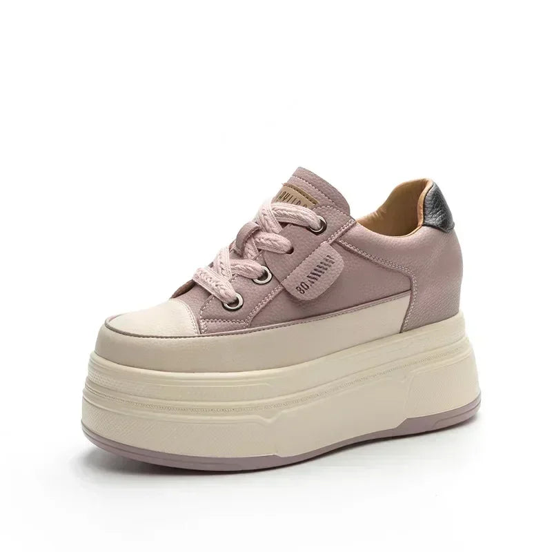 Zapatillas con Cuña Oculta para Mujer - Plataforma 9cm