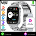 Smartwatch 2026 con pantalla AMOLED 1,83", batería 700 mAh y llamadas Bluetooth