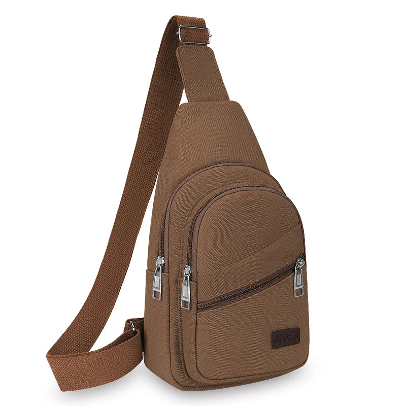 Bolso Bandolera para Hombre, Multicolor, Bolso de Pecho