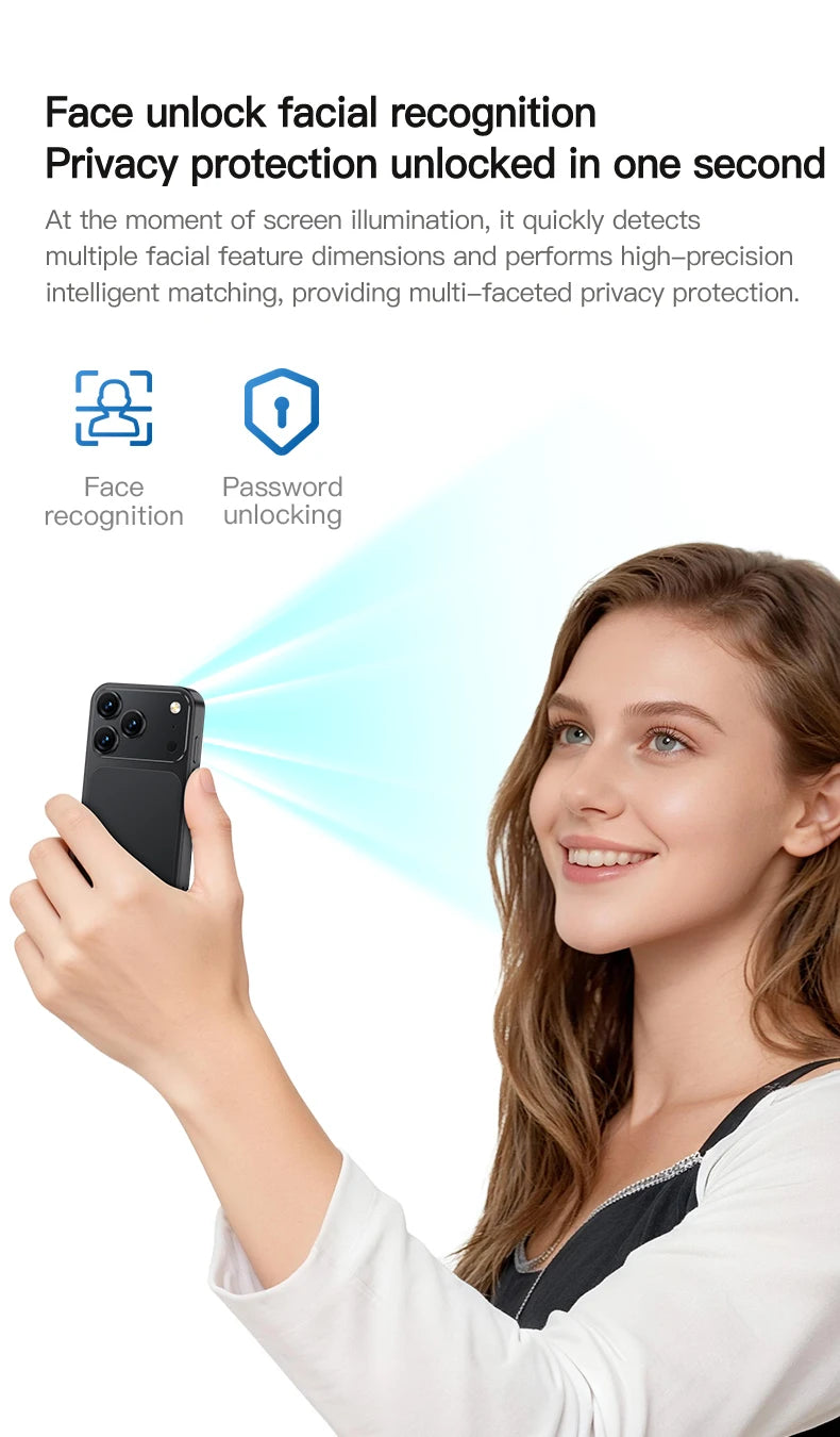 SERVO 18SE Mini Smartphone, pantalla HD de 3,0 pulgadas, 3G WCDMA, 2GB + 16GB, GPS Android, teléfono móvil pequeño, modo de reposo Dual SIM, Play Store