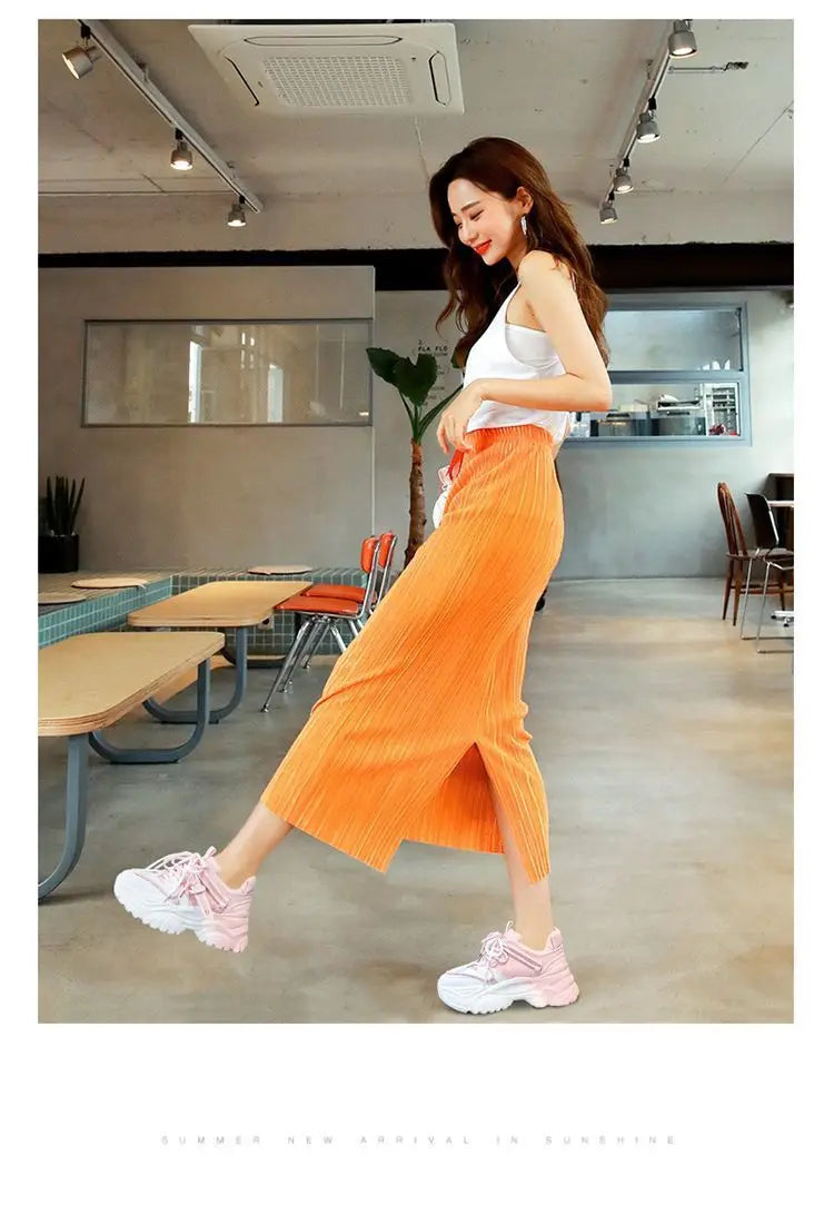 Zapatillas de Plataforma para Mujer - Suela Gruesa, Estilo Casual