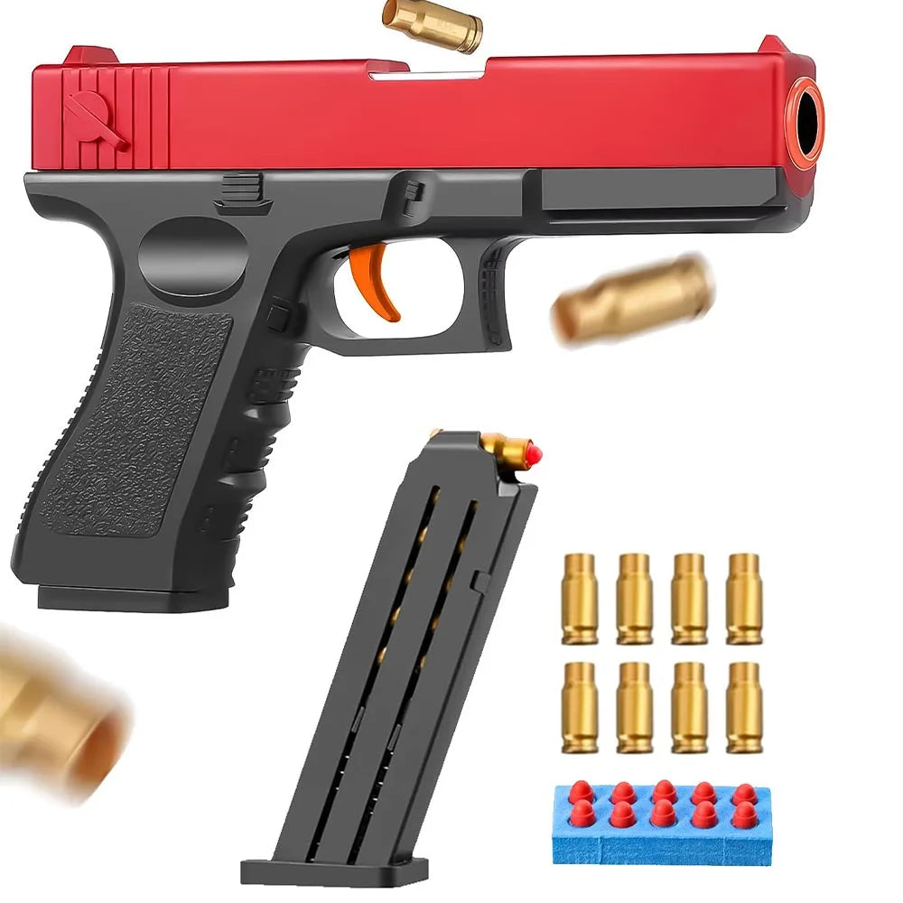 Pistola de juguete con balas suaves, flardos EVA de espuma, pistolas de juguete seguras y baratas para niños, regalos, triangulación de envíos, Shopify Tiktok