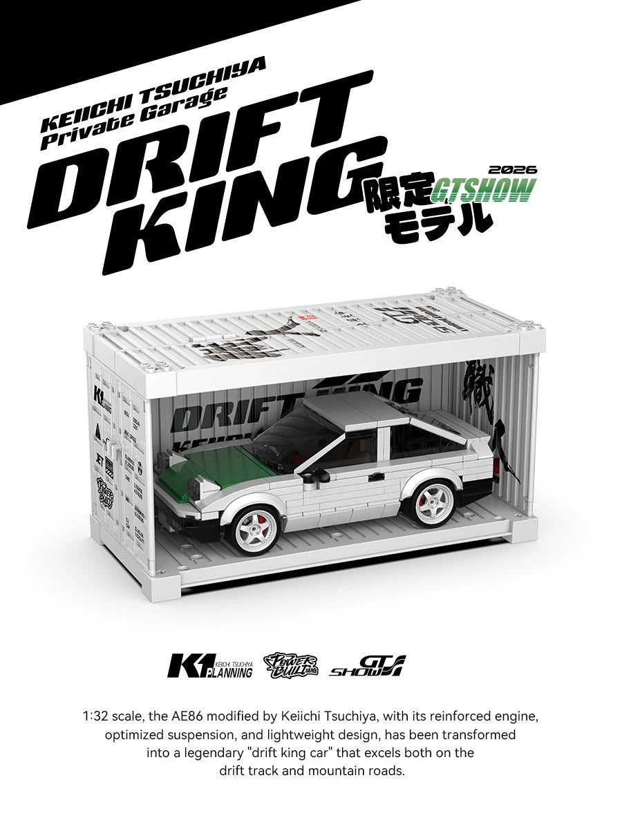 Set de Construcción de Bloques de Modelo de Auto de Edición Limitada, Super Racing, con Contenedor de Exhibición, Ladrillos MOC, Decoración de Escritorio, Juguete DIY para Niños, Regalo