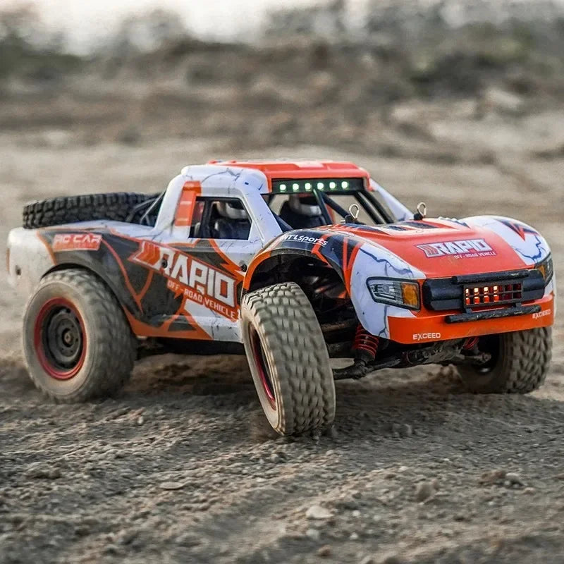 JJRC Q130 1:16 70 KM/H 4WD RC coche con Motor sin escobillas ligero coches de Control remoto camión monstruo de deriva de alta velocidad juguetes para niños y adultos