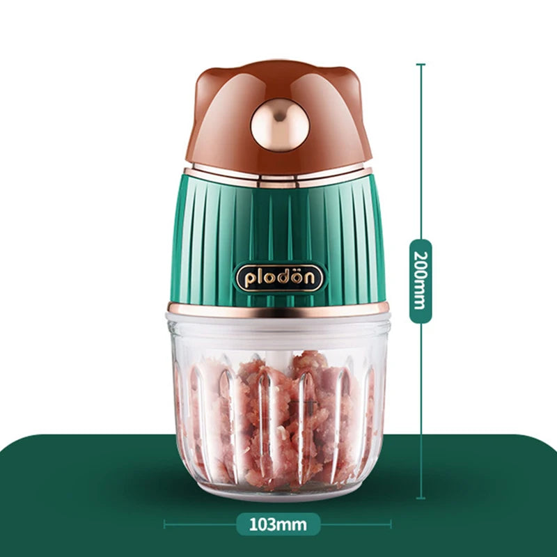 Molinillo Eléctrico Multifuncional con Cuchillas - Café, Especias y Nueces