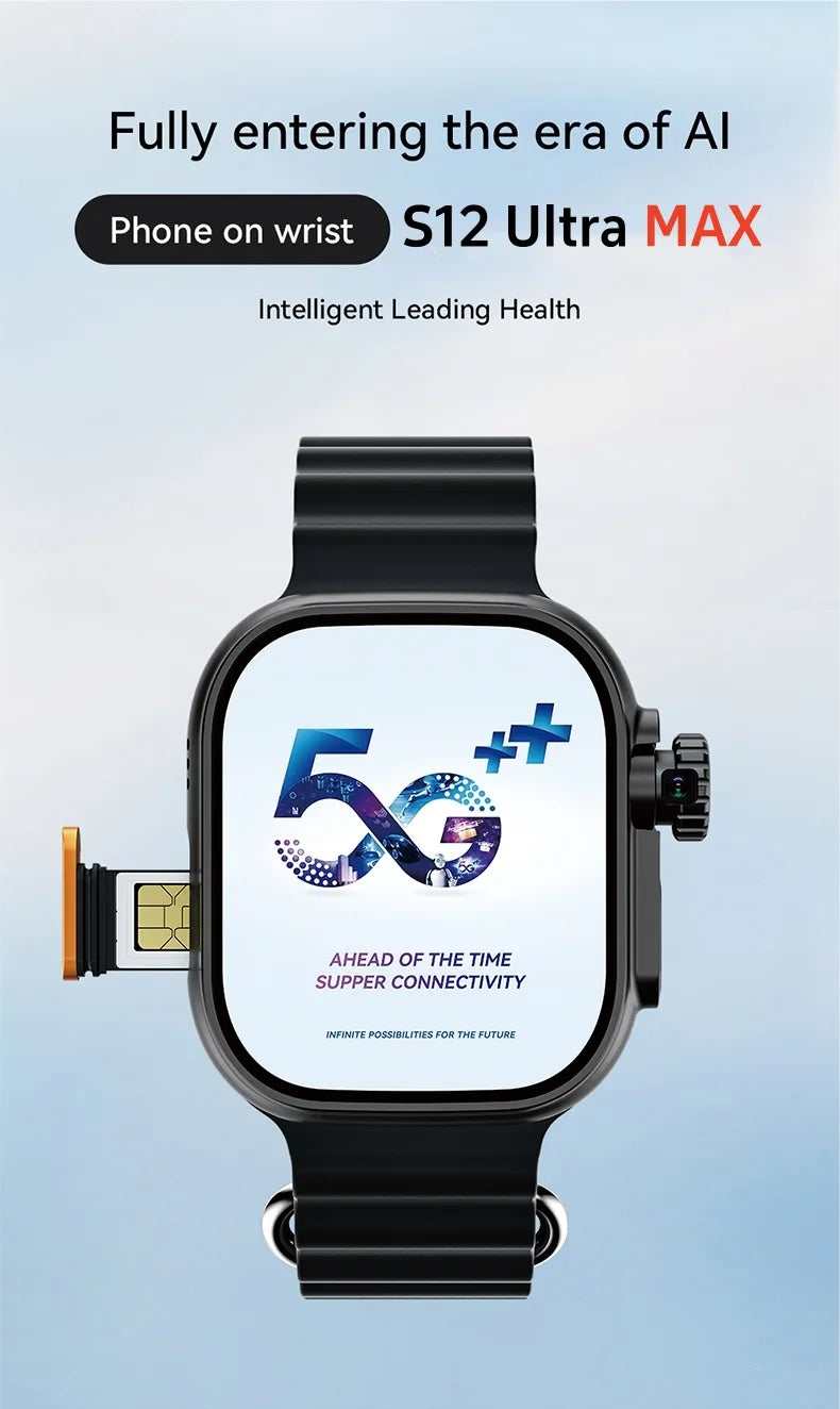 Reloj Inteligente S12 Ultra MAX Android 5G