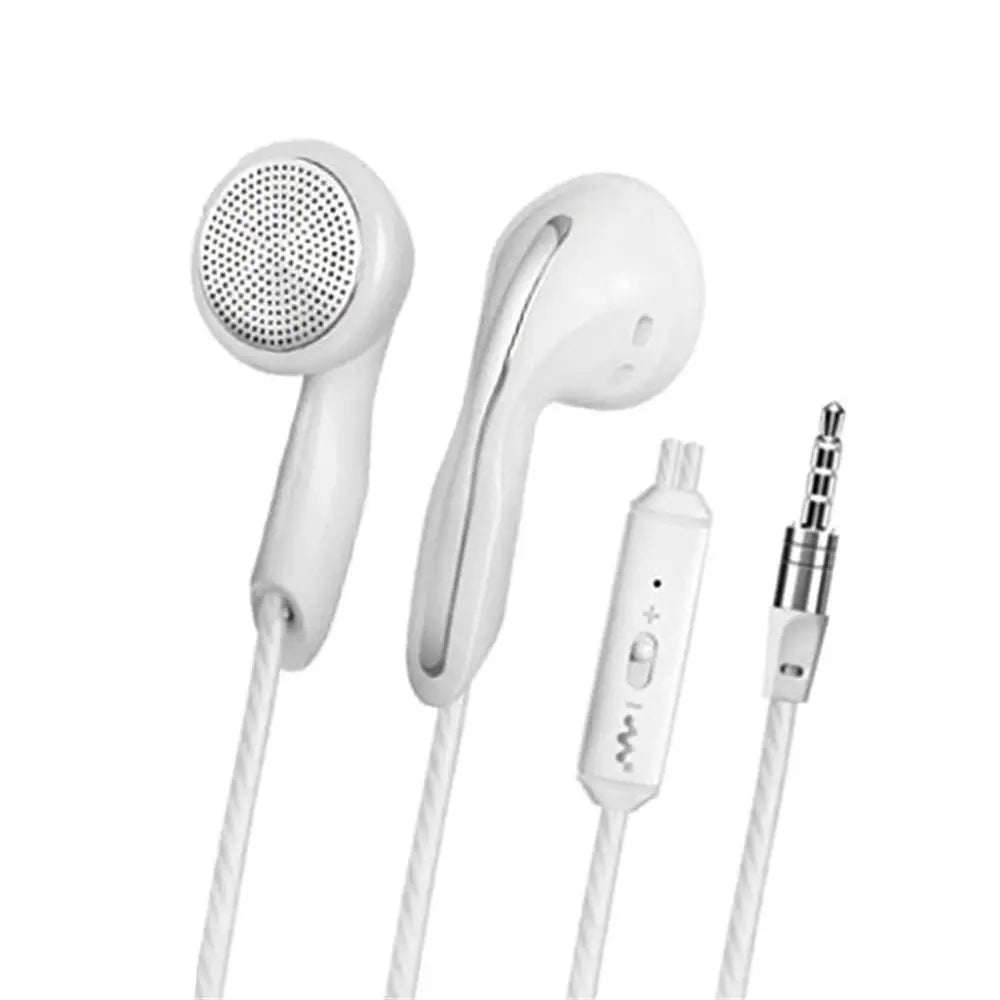 Electrónica portátil estéreo bajo cancelación de ruido 3,5mm para teléfono inteligente auriculares planos auriculares deportivos auriculares con cable