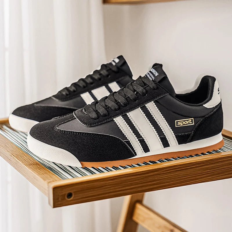 Zapatos Ligeros Estilo Forrest Gump para Hombre, Zapatillas Antideslizantes con Superficie Suave, Zapatos Casuales Retro Versátiles