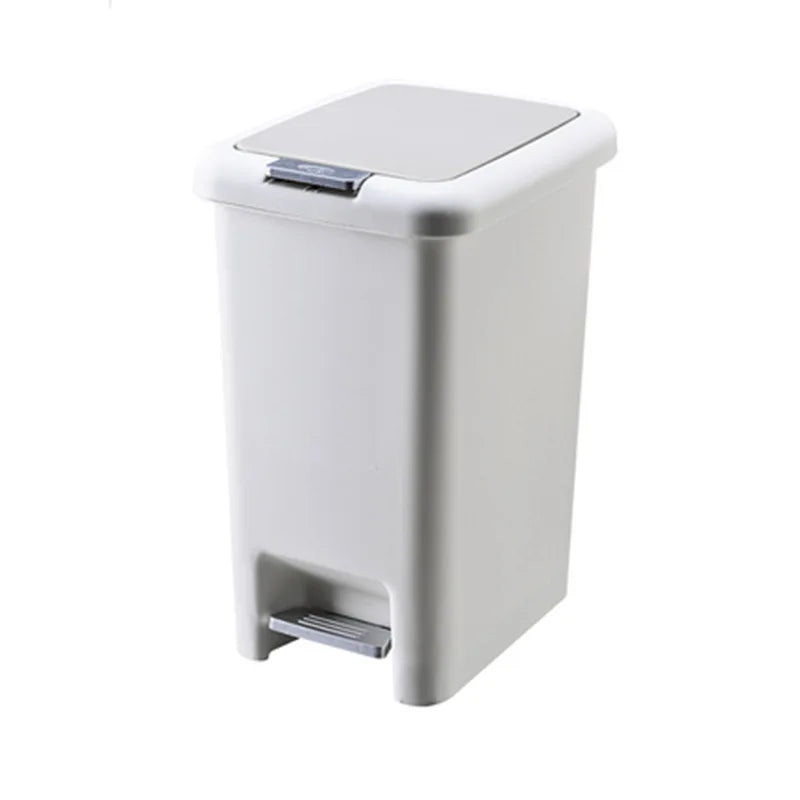 Cubo de basura con tapa doble, gran capacidad para cocina, baño, sala de estar, cubo de basura antiolores para el hogar, 1 ud.