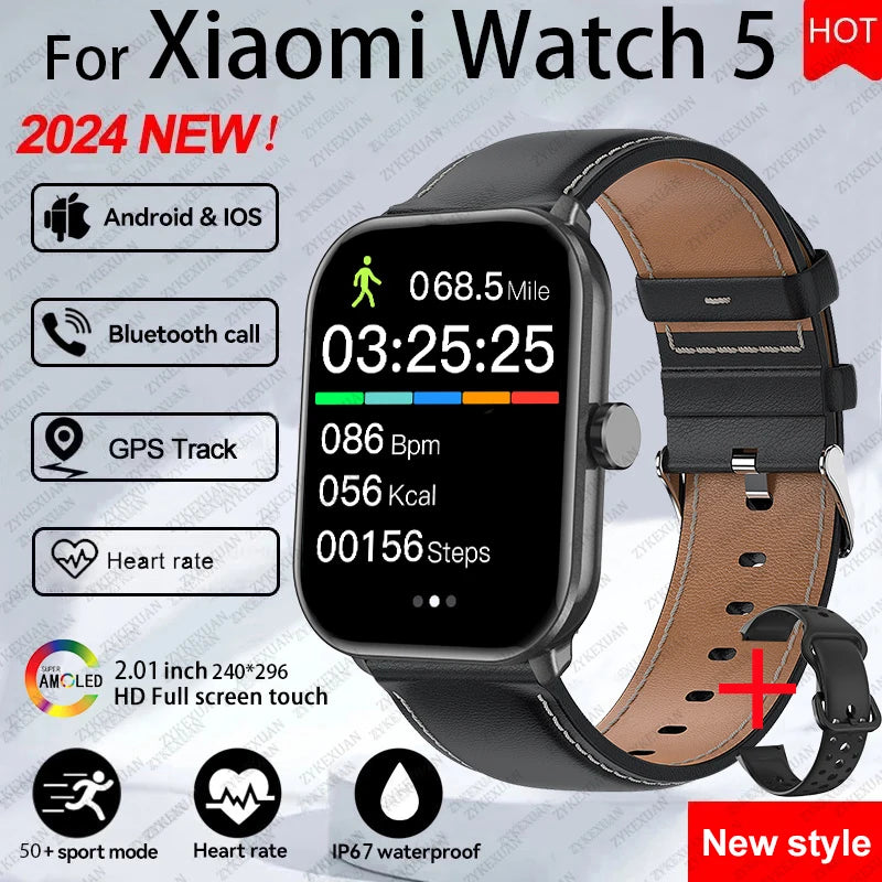 Reloj Inteligente Serie 5 Global con AMOLED, GPS y Llamadas Bluetooth