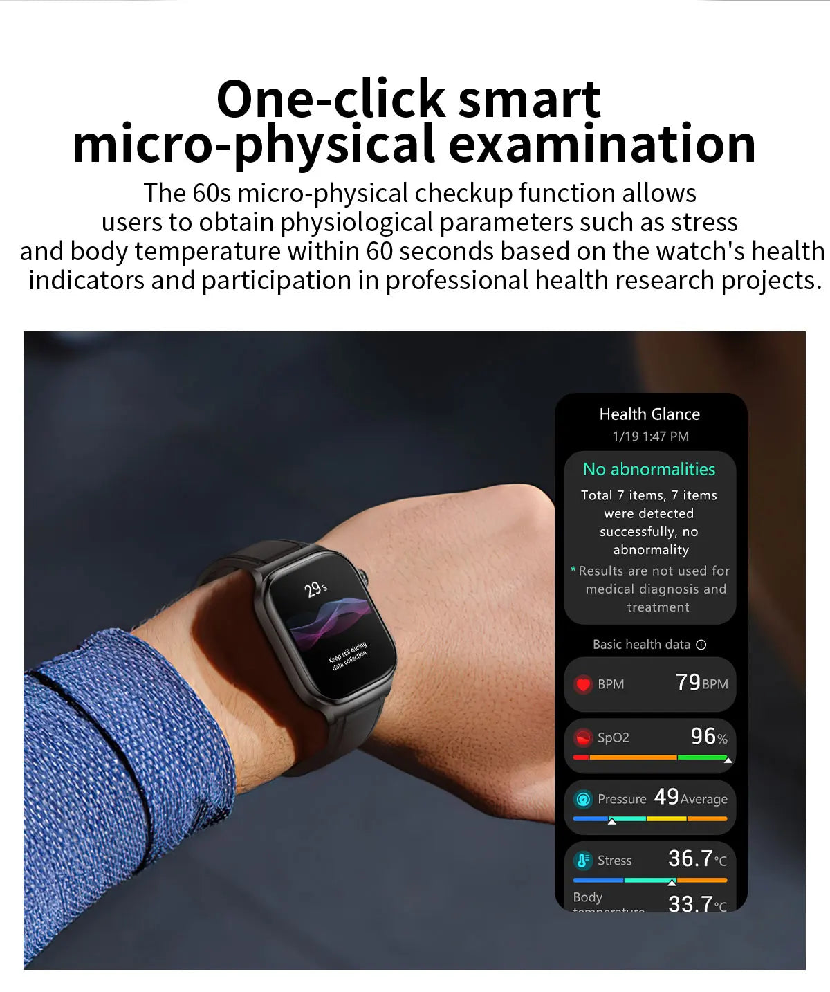 Reloj Inteligente Salud ECG+PPG Bluetooth