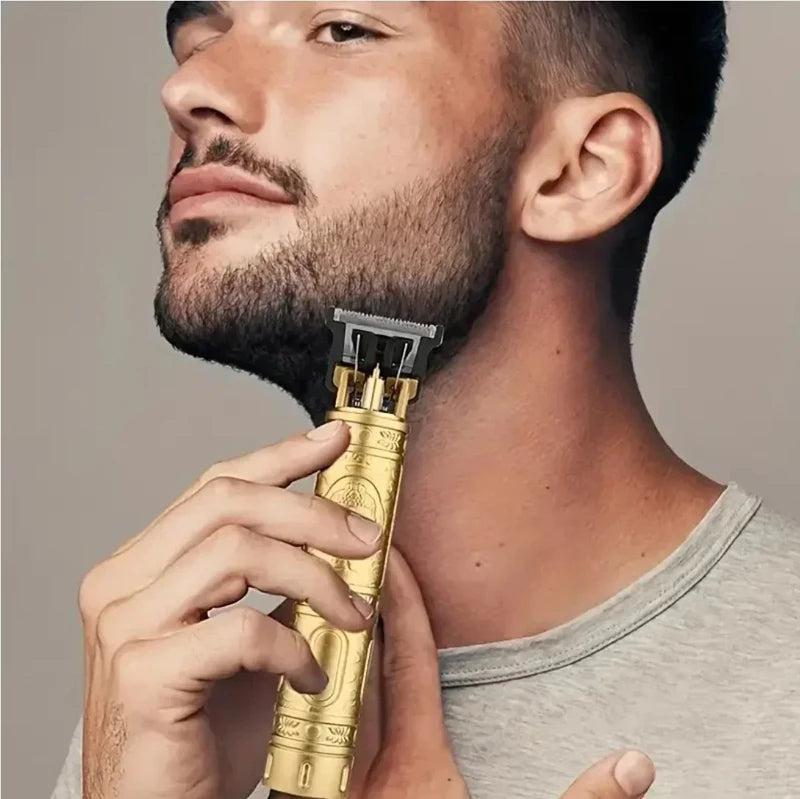 Máquina Cortadora de Pelo Eléctrica Inalámbrica Profesional para Barbería