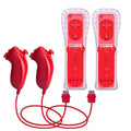 Pack 2 Controles Motion Plus con Nunchuck para Nintendo Wii